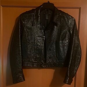 Black Shimmer Women's Jacket